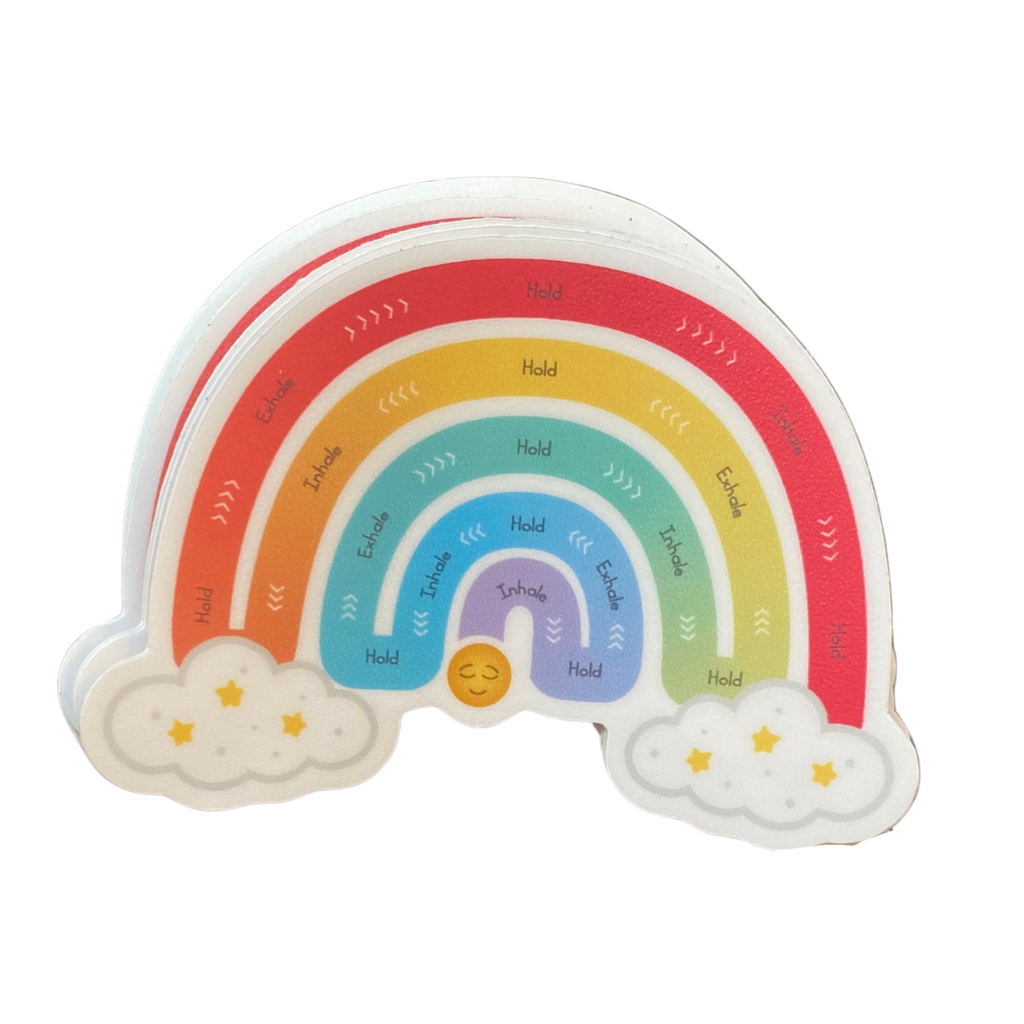 Rainbow Breathing Stickers | 10-Pack