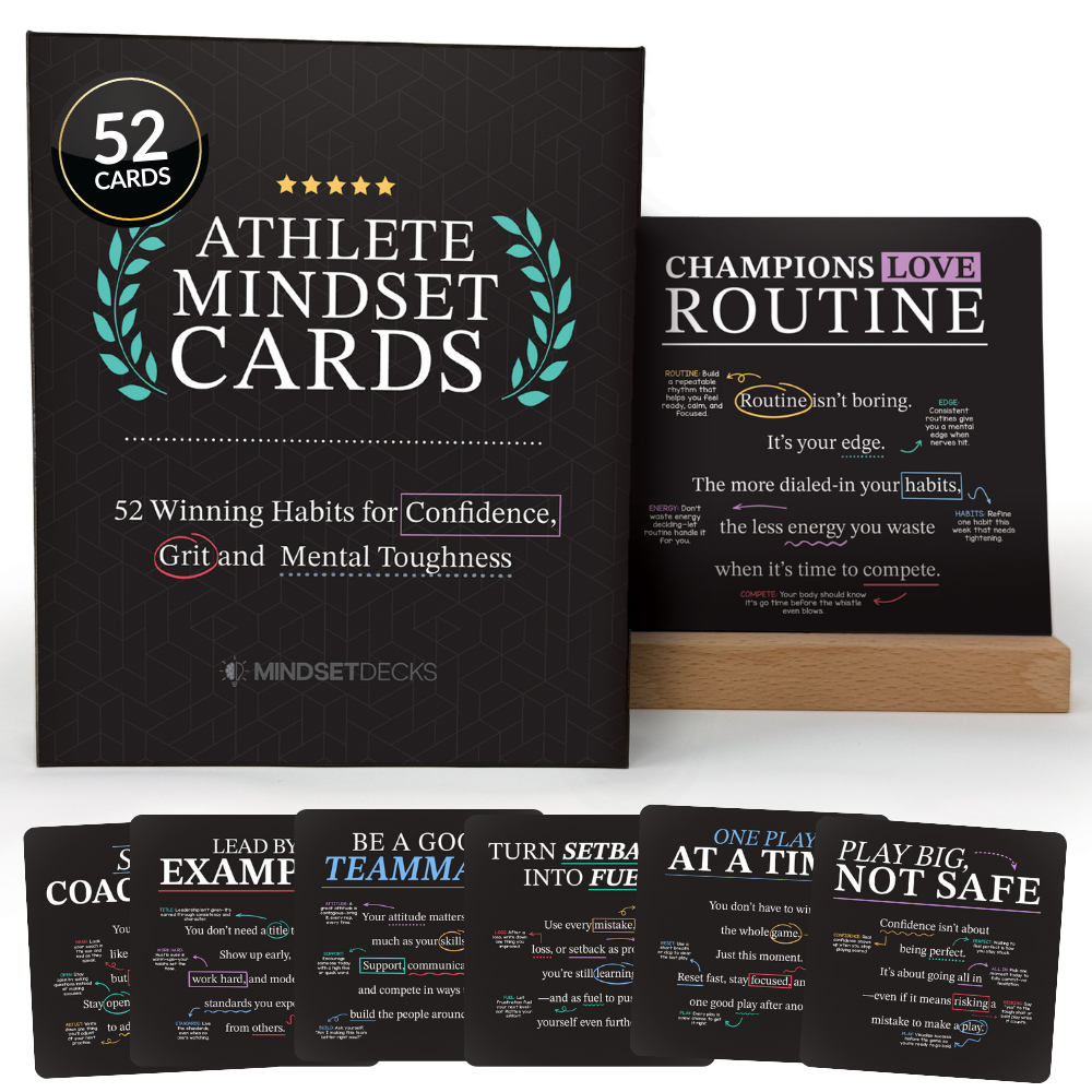 Athlete Mindset and Motivation Cards