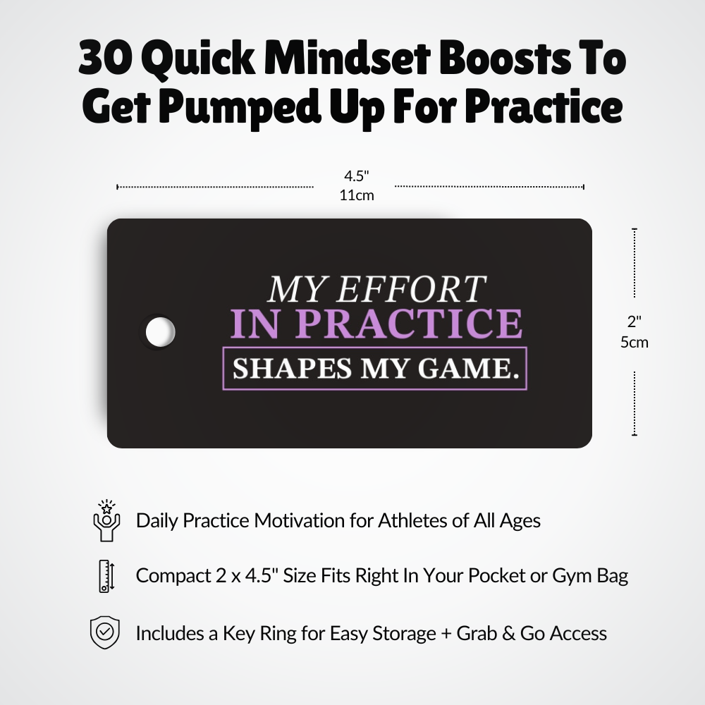 Athlete Affirmation Cards - Training Mindset