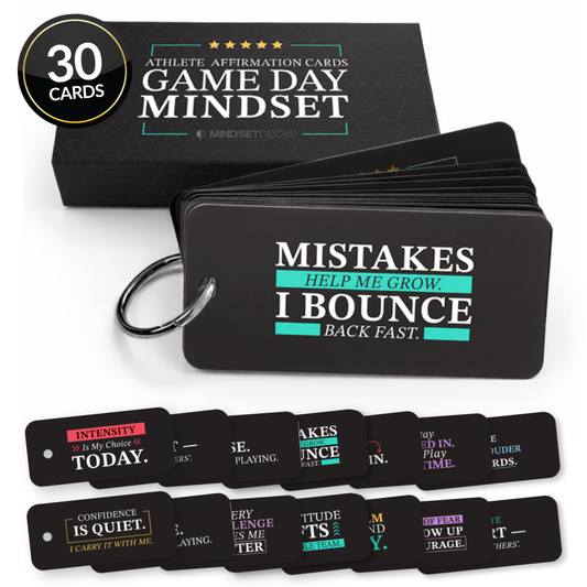 Athlete Affirmation Cards - Game Day Mindset