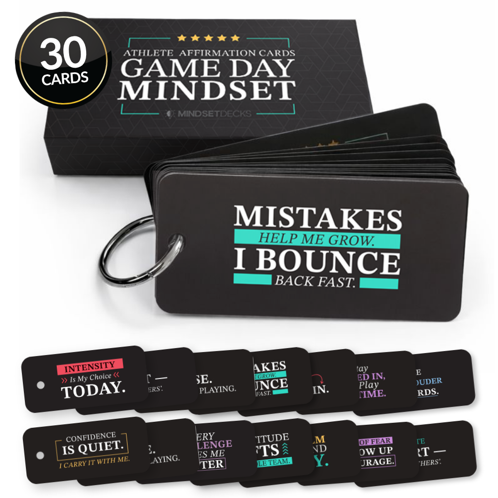 Athlete Affirmation Cards - Game Day Mindset