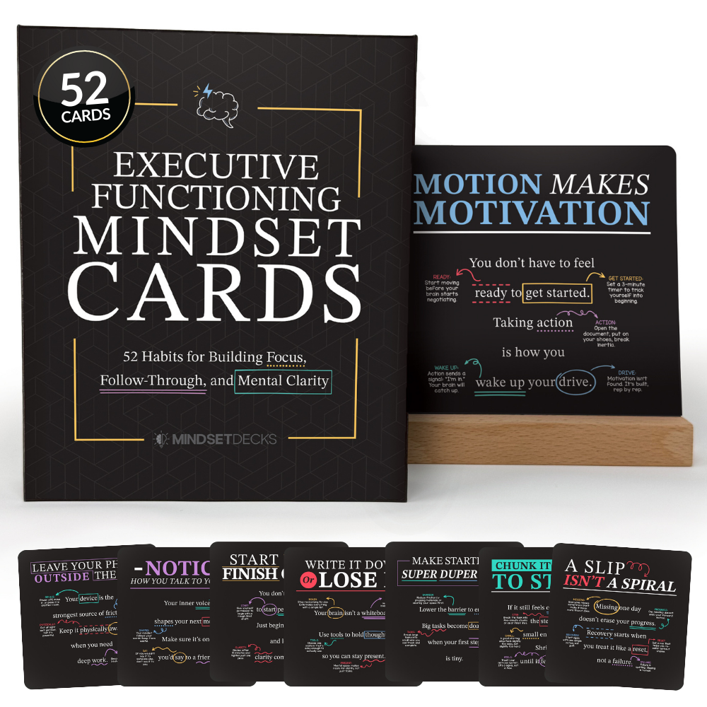 Executive Functioning Mindset Cards