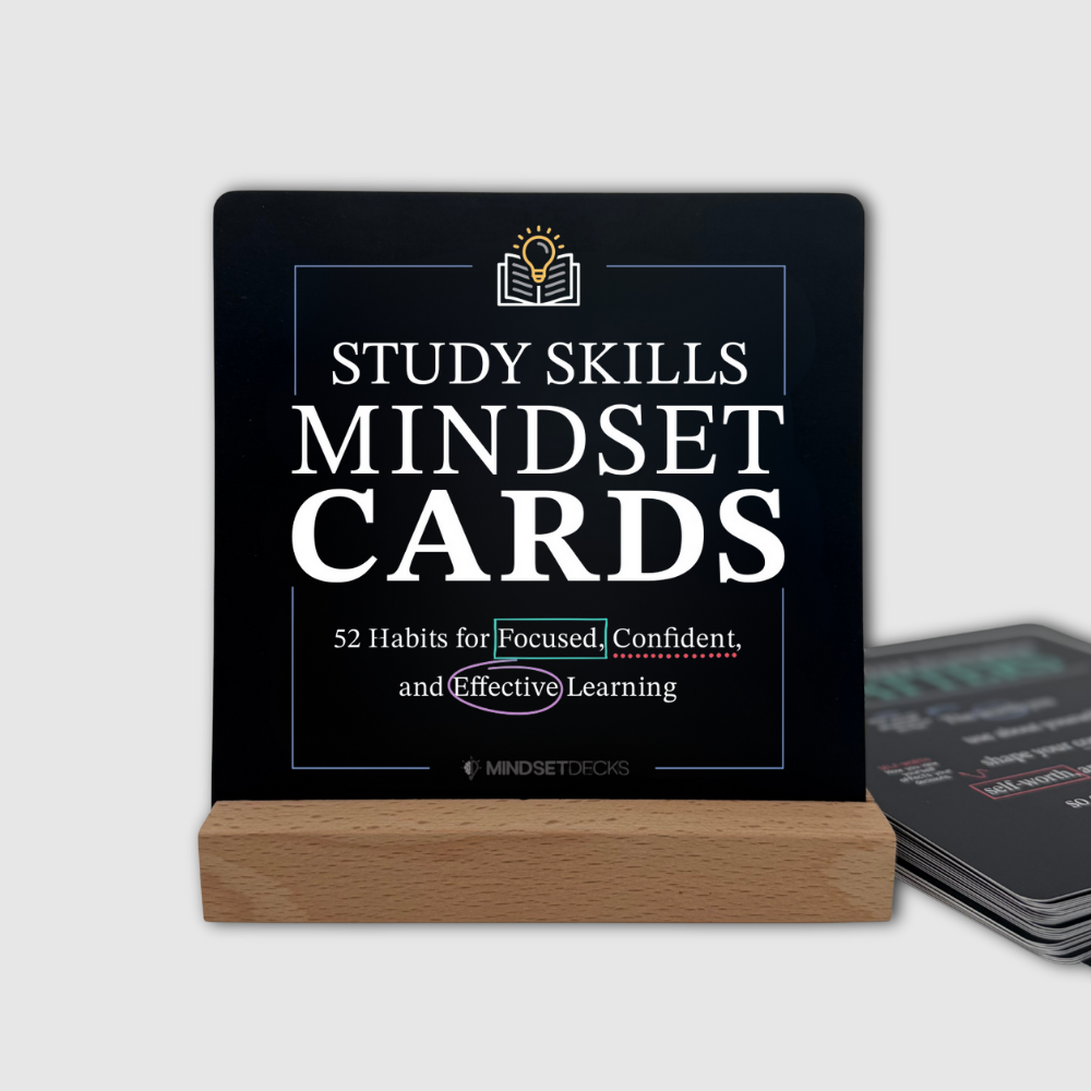 Study Skills Mindset Cards