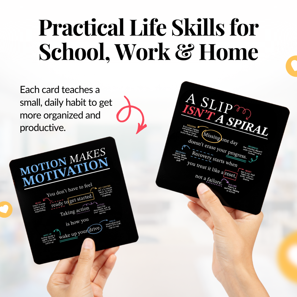 Executive Functioning Mindset Cards