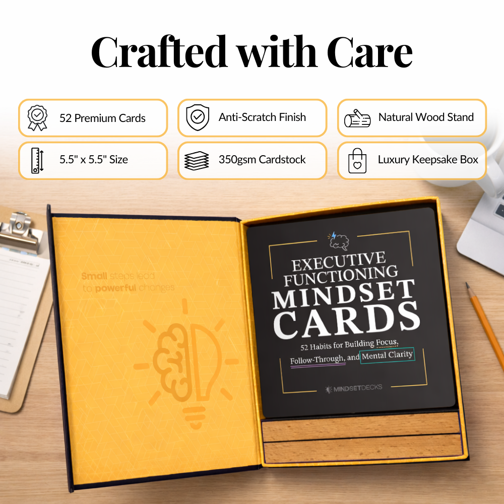 Executive Functioning Mindset Cards
