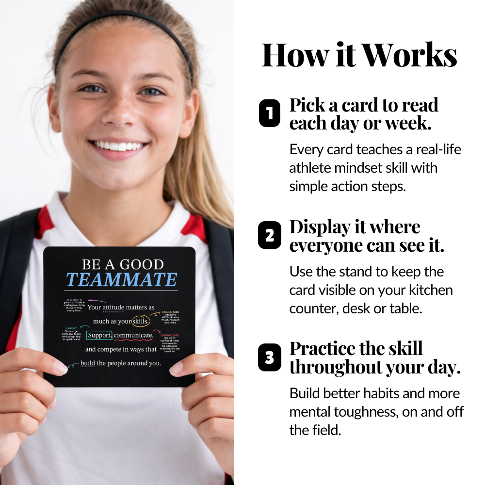 Athlete Mindset and Motivation Cards