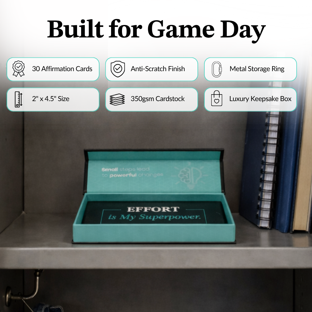 Athlete Affirmation Cards - Game Day Mindset