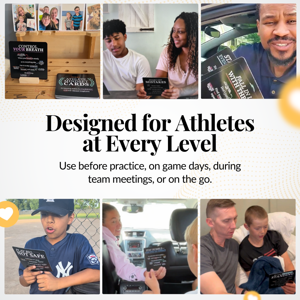 Athlete Mindset and Motivation Cards