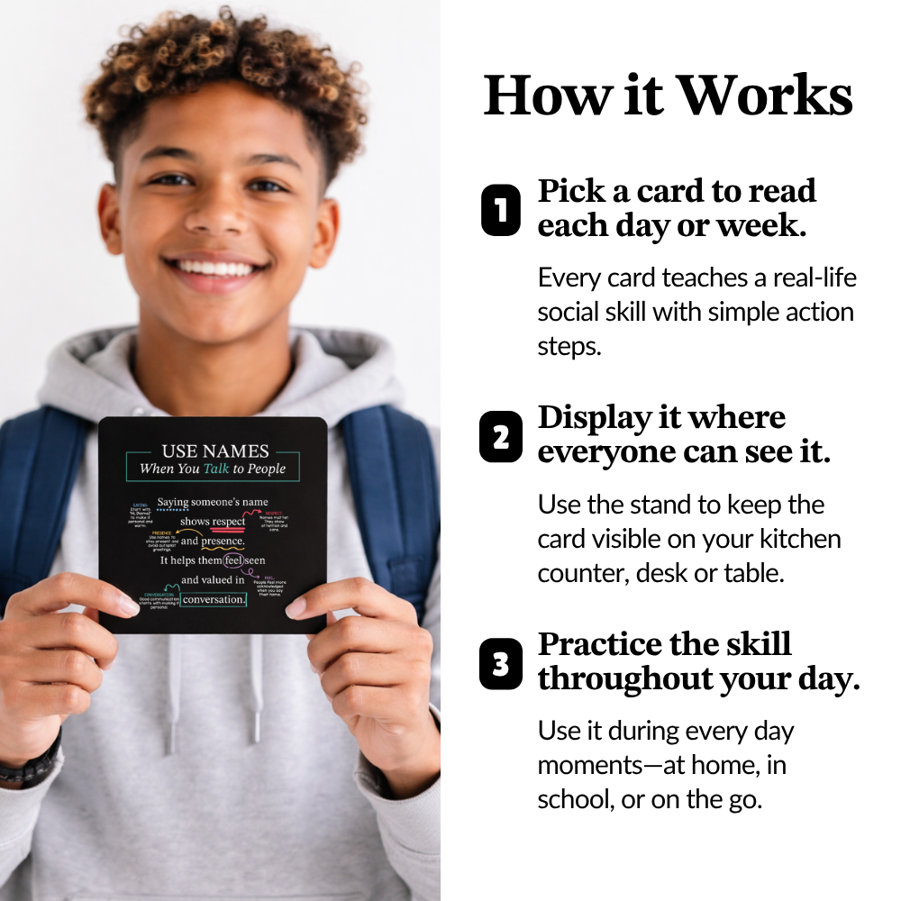 Everyday Manners Cards