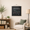 Mindset Wall Art: Make Starting Super Duper Easy (18" x 18")