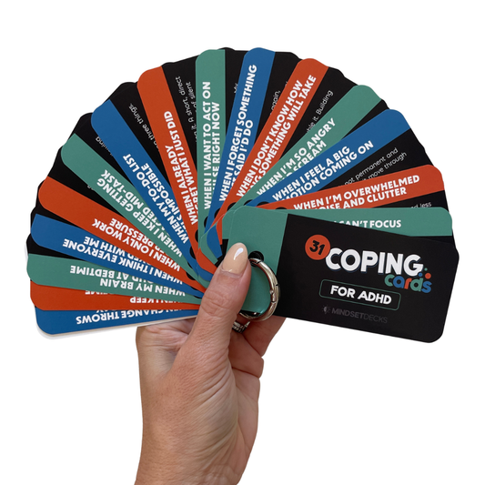 31 Coping Cards for ADHD