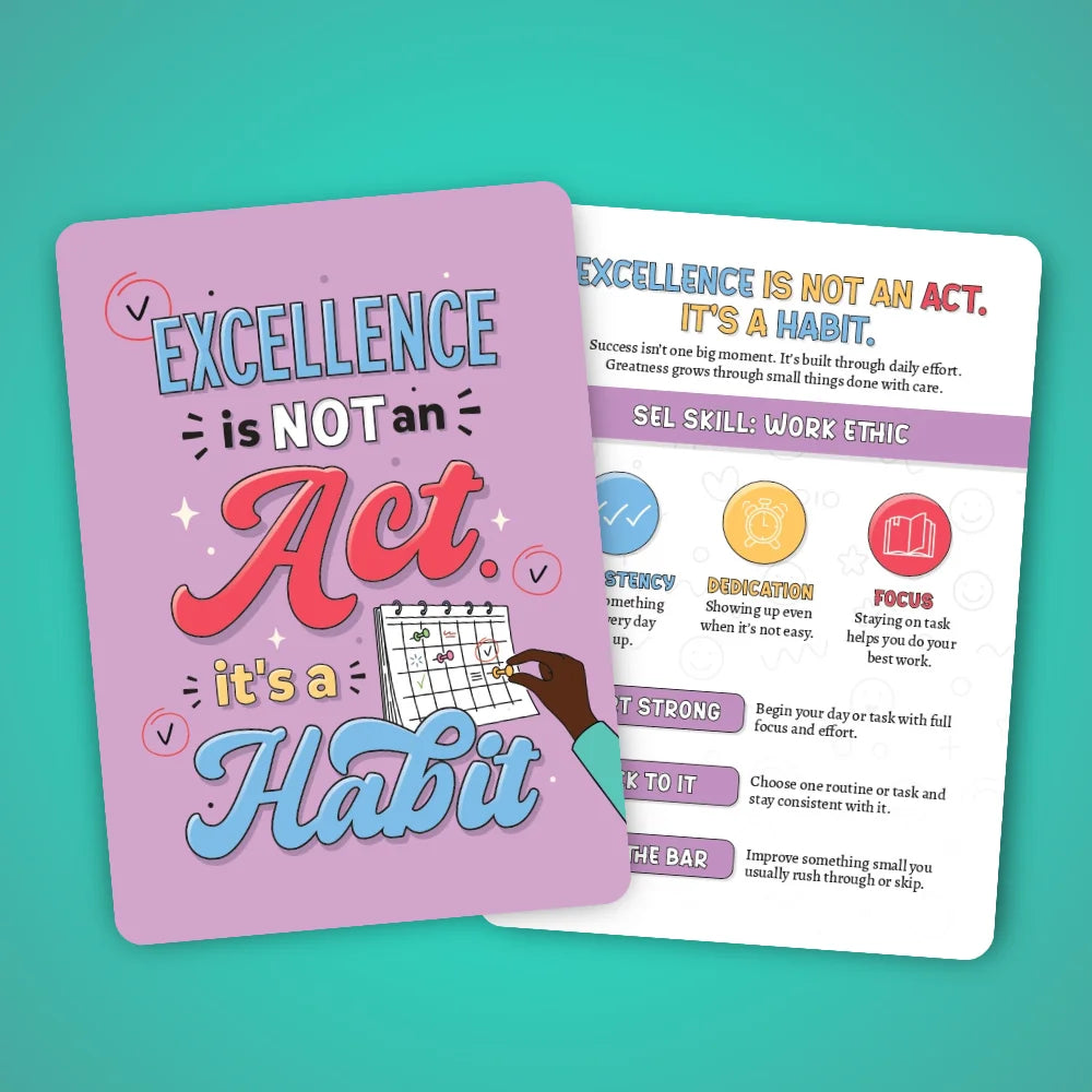 Social Emotional Learning Flash Cards