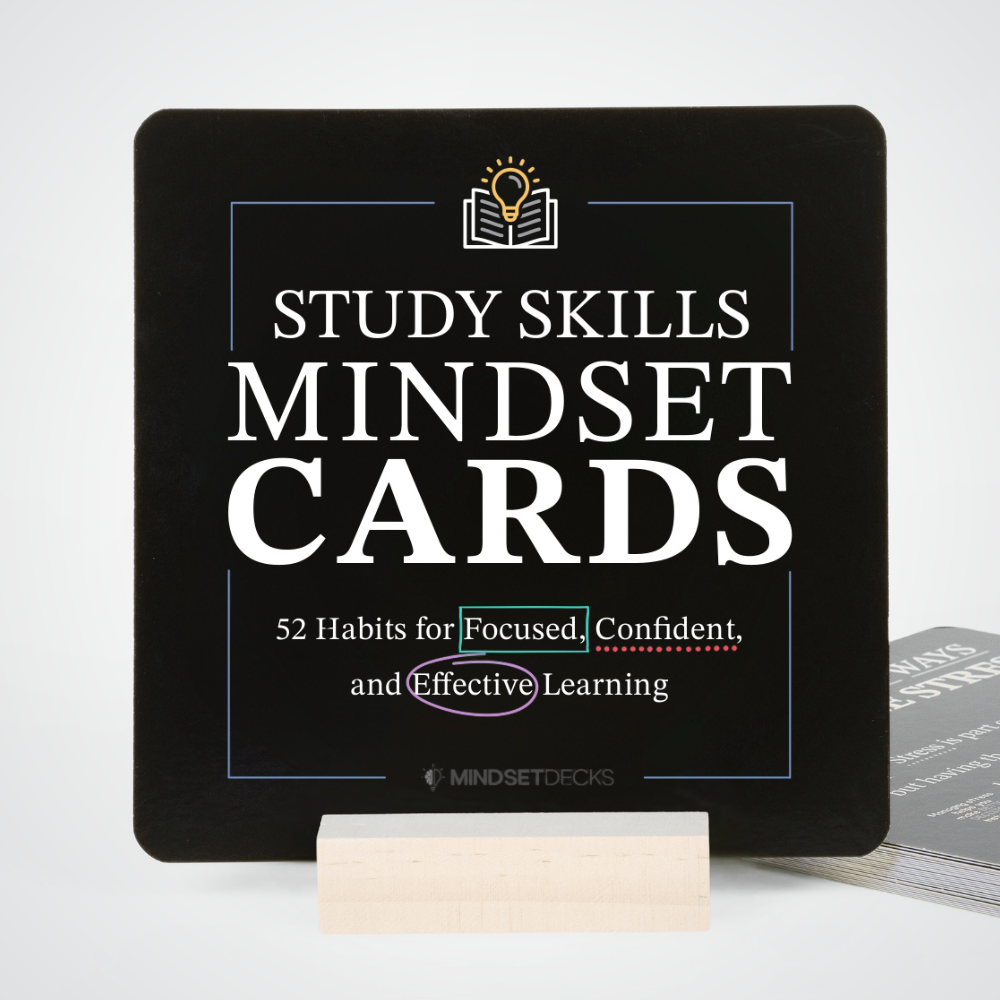 Study Skills Mindset Cards Set