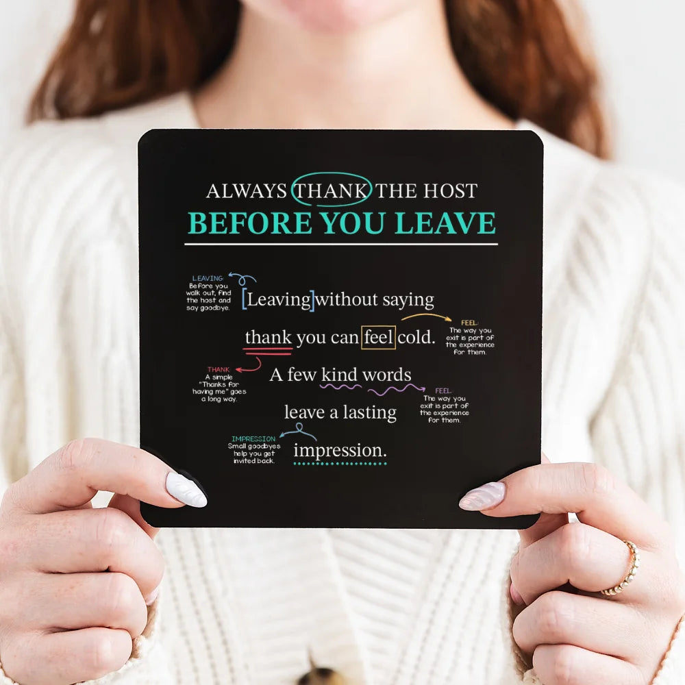 Everyday Manners Cards