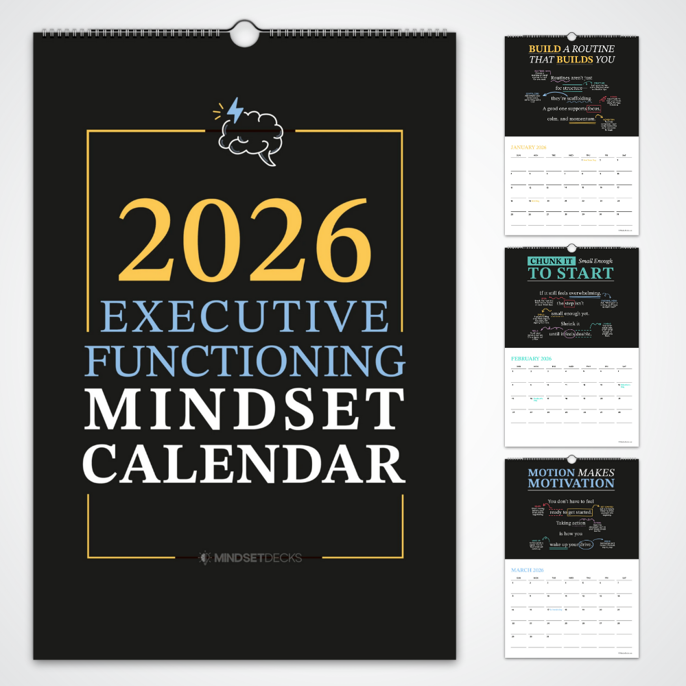2026 Executive Functioning Wall Calendar